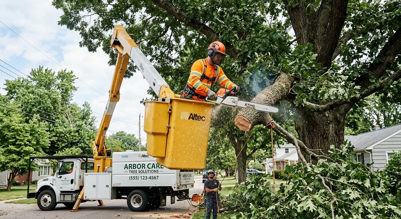 Emondage professionnel d'arbre a Lac-Saint-Joseph, Quebec
