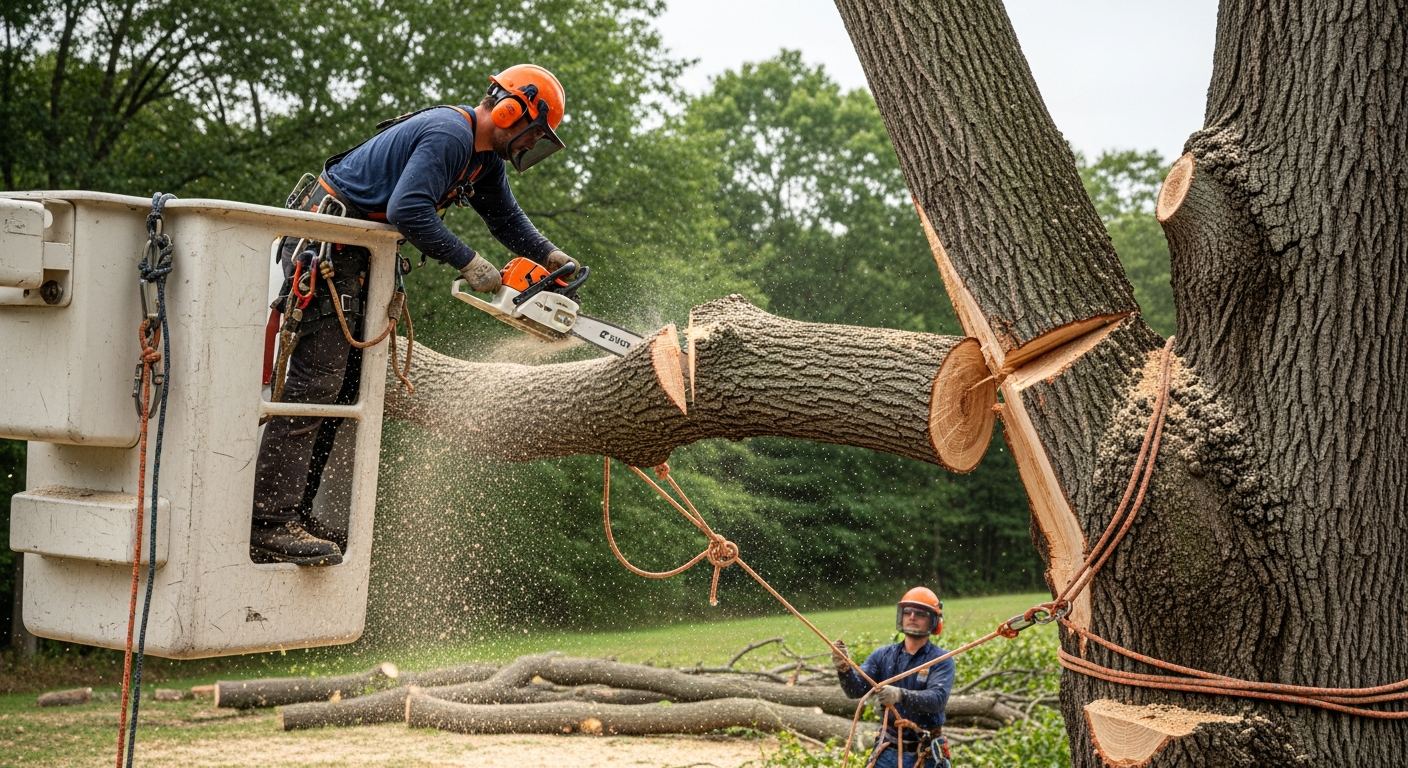 Abattage et elagage d'arbres a Roberval