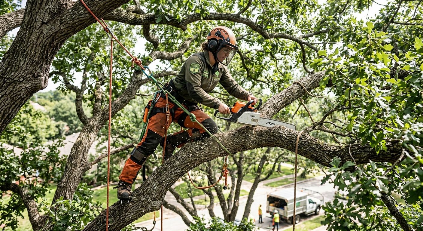 Travaux d'arboriculture professionnels a Auclair