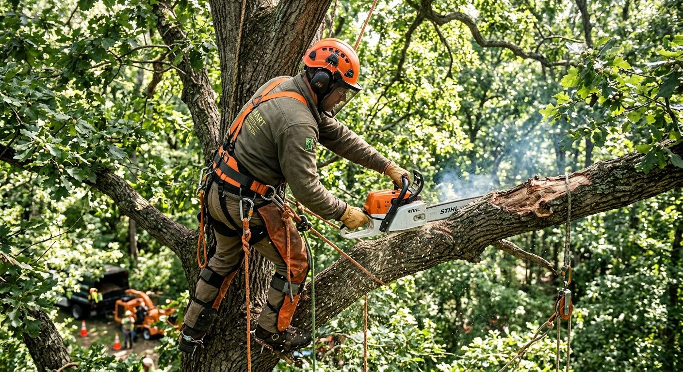 Travaux d'arboriculture professionnels a Moffet