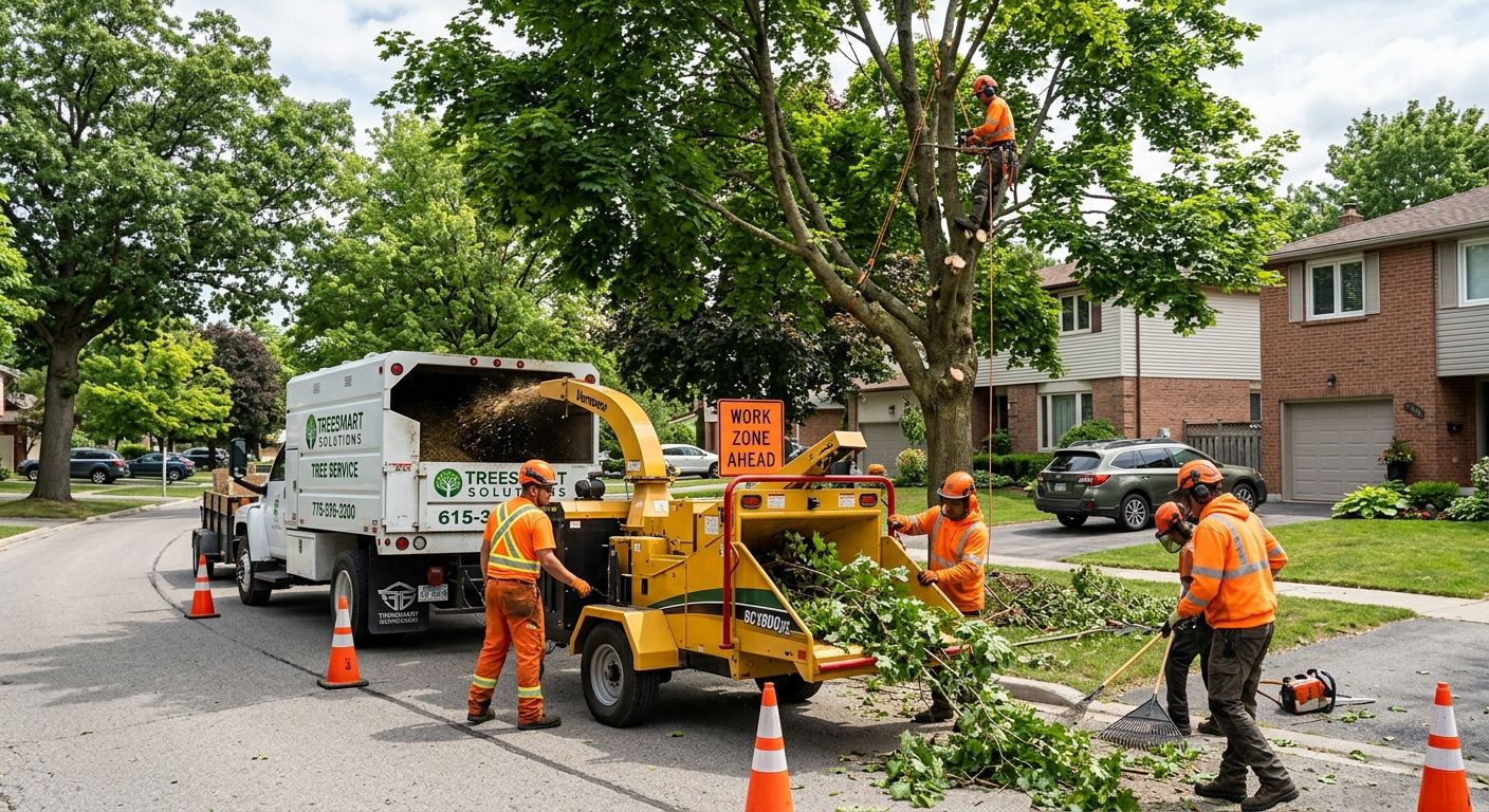 Emondage professionnel d'arbre a Brownsburg-Chatham, Quebec