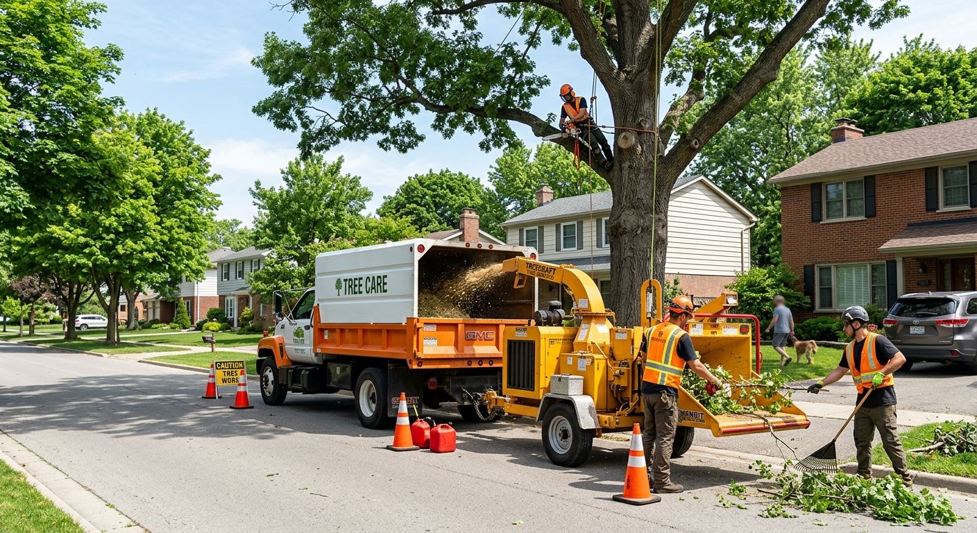 Emondage professionnel d'arbre a Frontenac, Quebec
