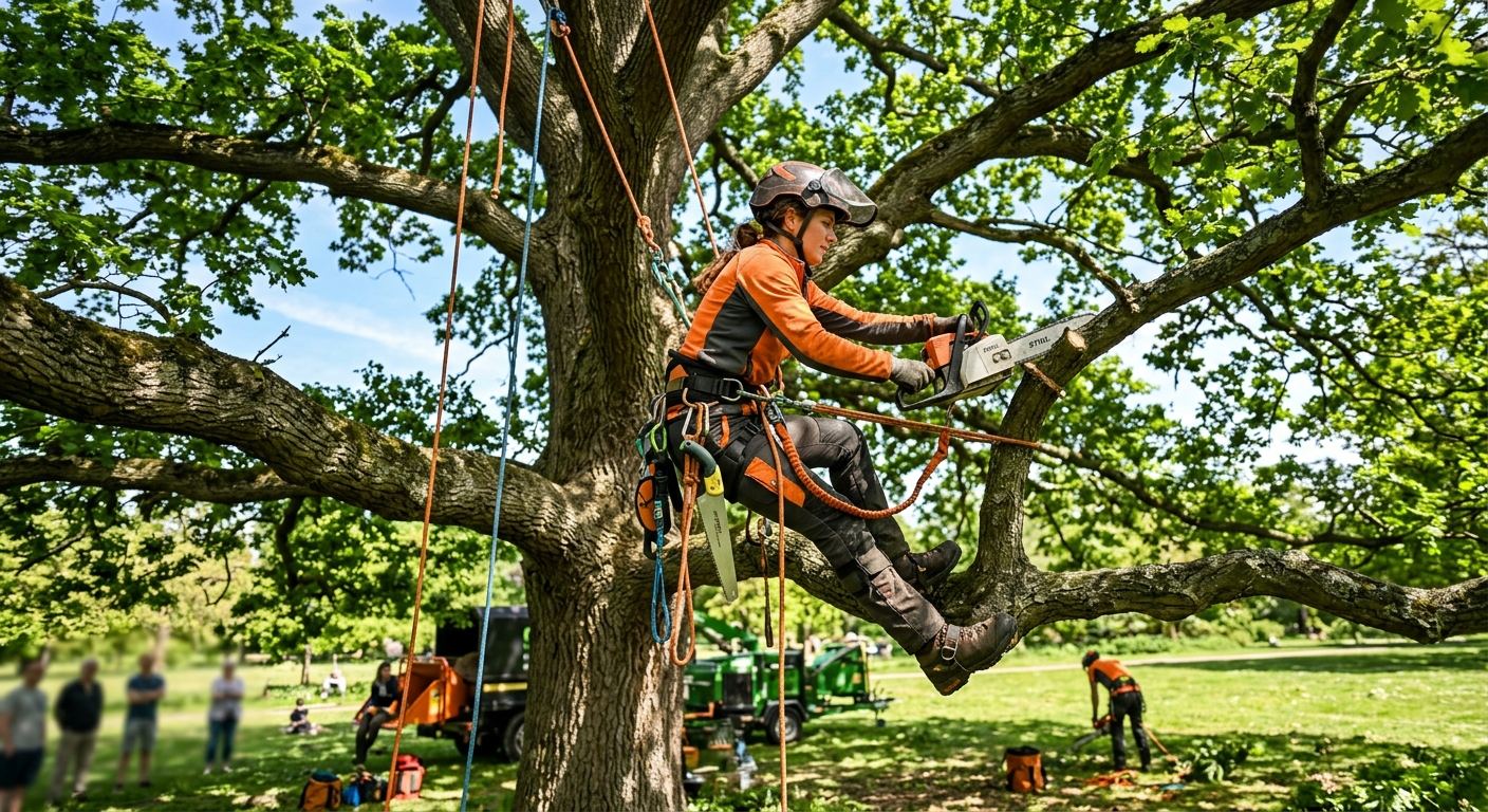 Abattage et elagage d'arbres a Gallichan