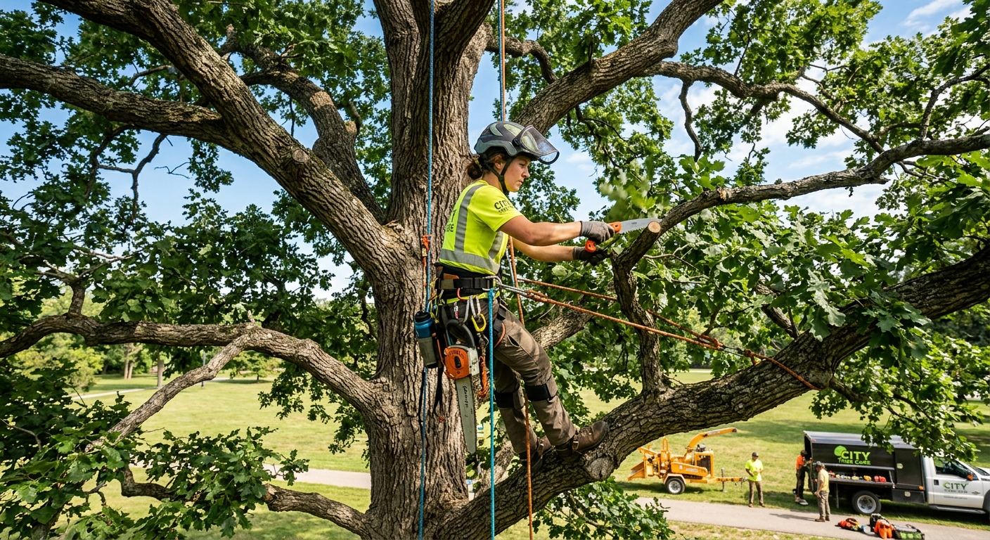 Abattage et elagage d'arbres a Taschereau