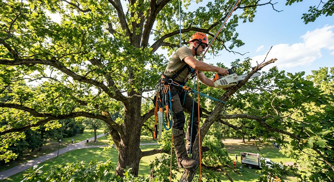 Abattage et elagage d'arbres a Saint-Gilbert