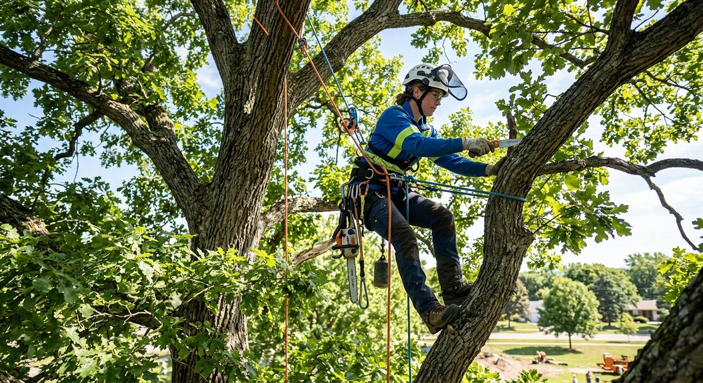 Abattage et elagage d'arbres a La Conception
