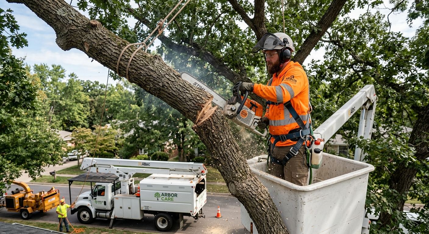 Abattage et elagage d'arbres a Macamic